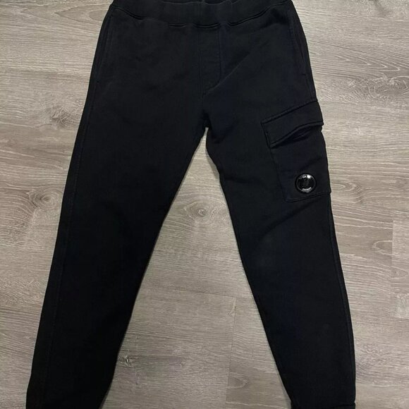 C.P. Company by Massimo Osti Cargo Jogger Sweatpants Black S Skinny Jogger Fit